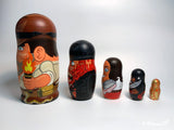 Andy Stattmiller "Raiders of the Lost Ark Nesting Doll"