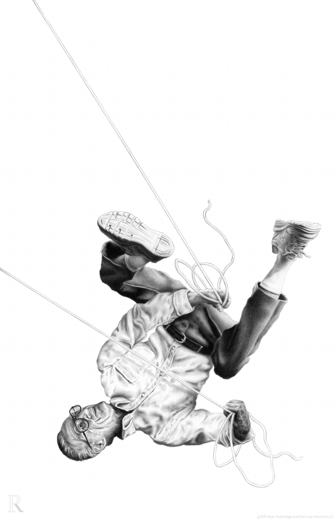 Ryan Prestridge "Stan 'The Man' Lee" Print