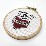 CryBaby Cross Stitch "Thank You for the Venom"