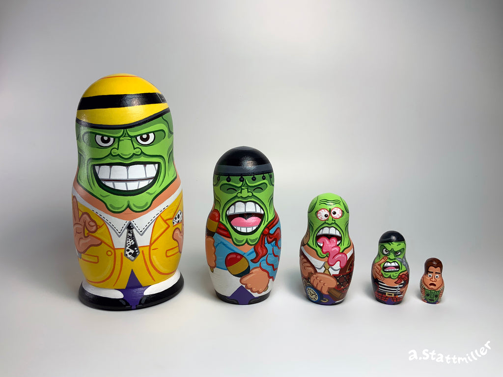 Andy Stattmiller "The Mask Nesting Dolls"