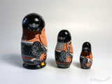 Andy Stattmiller “The Three Amigos Nesting Dolls”