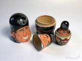 Andy Stattmiller “The Three Amigos Nesting Dolls”