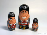 Andy Stattmiller “The Three Amigos Nesting Dolls”