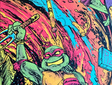 Barry Blankenship "Turtles in Time (Yellow Variant)" print
