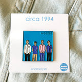 Miranda Dressler "Weezer Blue Album" Pin