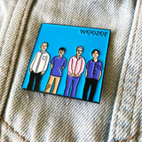 Miranda Dressler "Weezer Blue Album" Pin