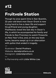 Title Cards "#12 Fruitvale Station" Framed Print