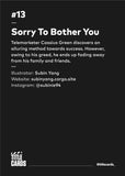 Title Cards "#13 Sorry to Bother You" Print
