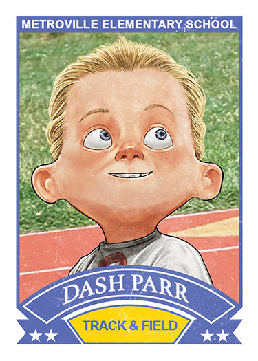Cuyler Smith "Dash Parr" Trading Card