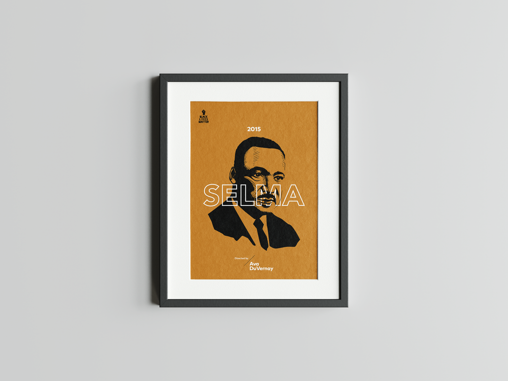 Title Cards "#2 Selma" Framed Print