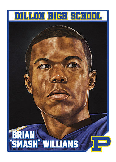 Cuyler Smith “51 - Brian 'Smash' Williams” Trading Card