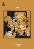 Title Cards "#7 I Am Not Your Negro" Framed Print