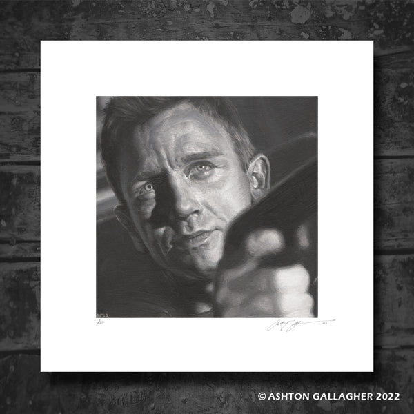 Ashton Gallagher "Bond (Craig)" Print
