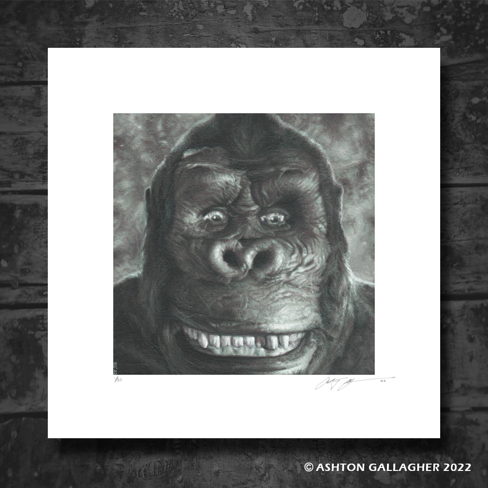 Ashton Gallagher "Kong" Print