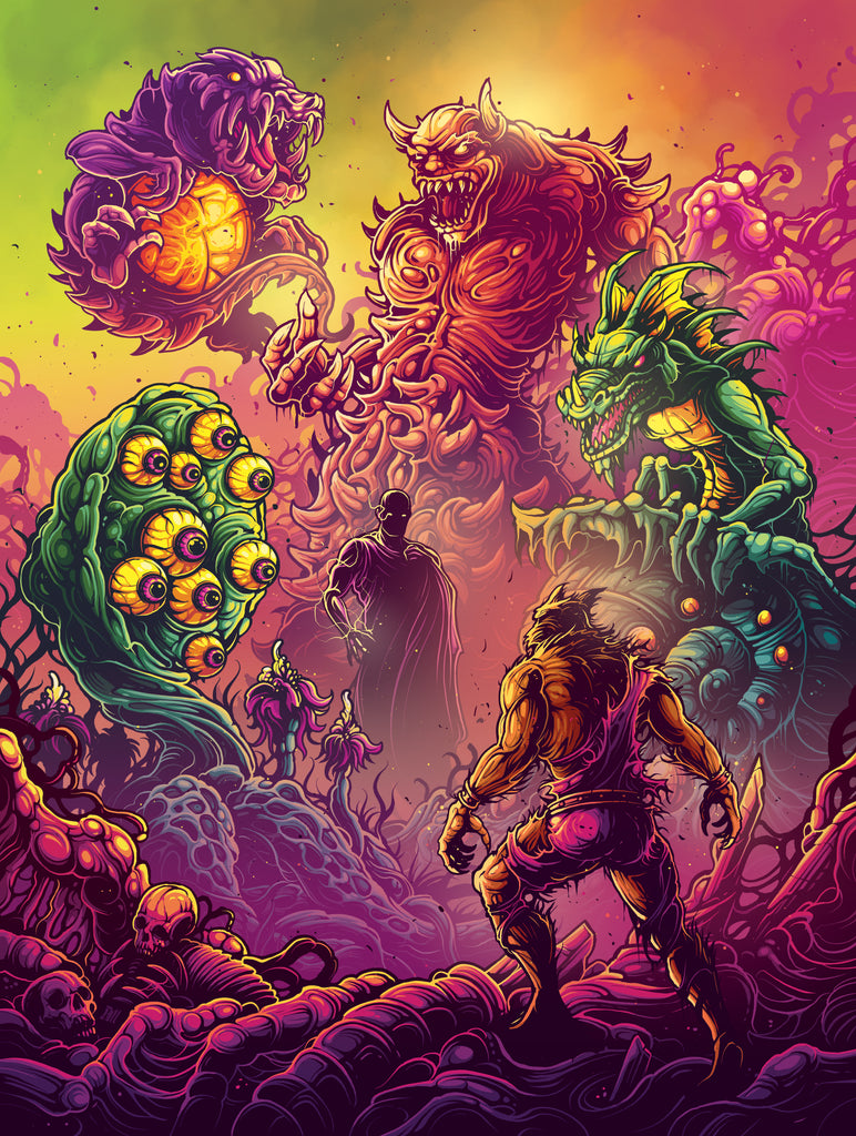 Dan Mumford "Rise from your grave." Print