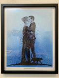 Adam Michaels "A Kiss Can Be Even Deadlier If You Mean It" Framed Print