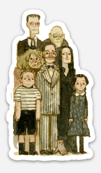 .Scott C. "Addams Family Showdown" Sticker