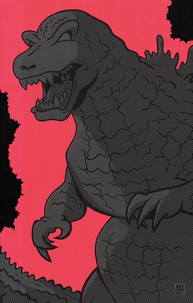 Adem Kaan "Godzilla" Print