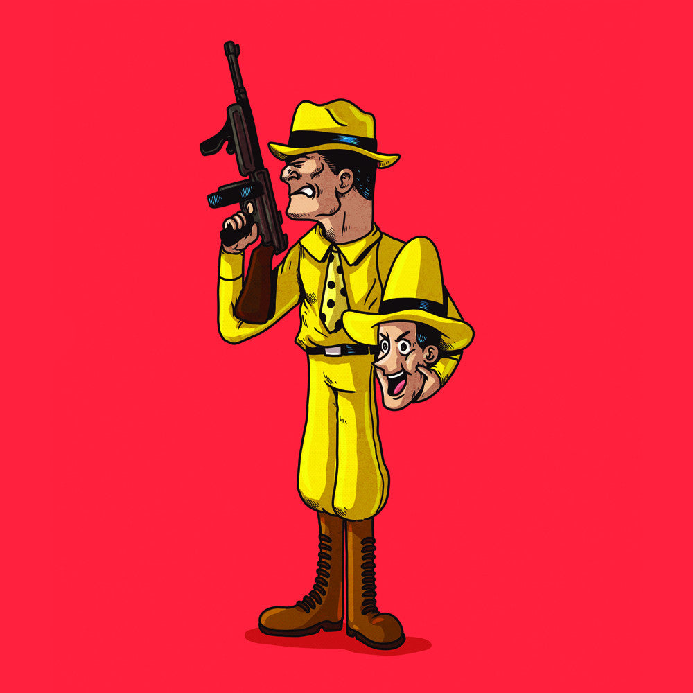 Alex Solis "Man in the Yellow Hat Unmasked" Print