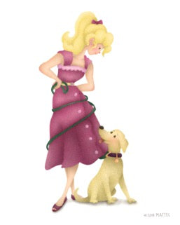 Alexandria Gold "Barbie #3: Tangled" Print