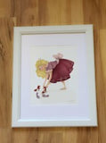 Alexandria Gold "Barbie #1: The Perfect Pair" Framed Print