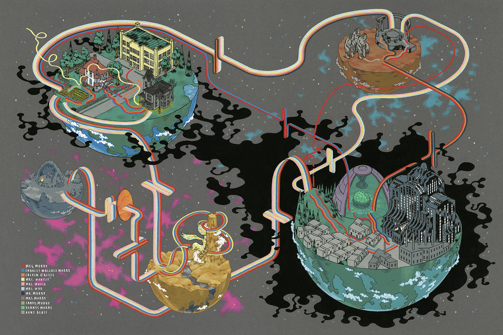 Andrew DeGraff "Paths of the Murrys" Print