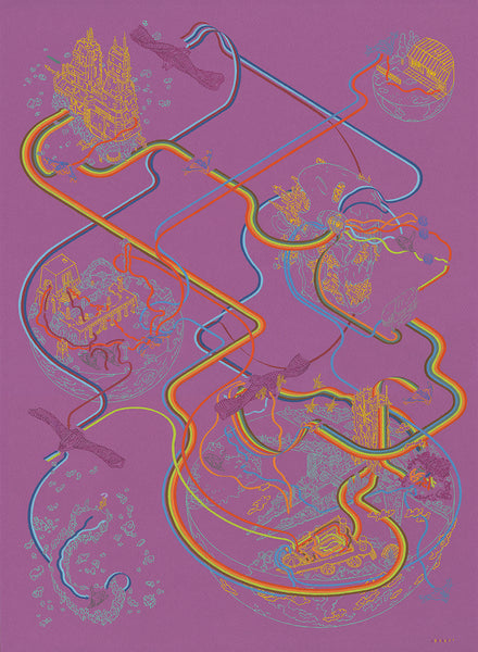 Andrew DeGraff "Paths of the Guardians" Print