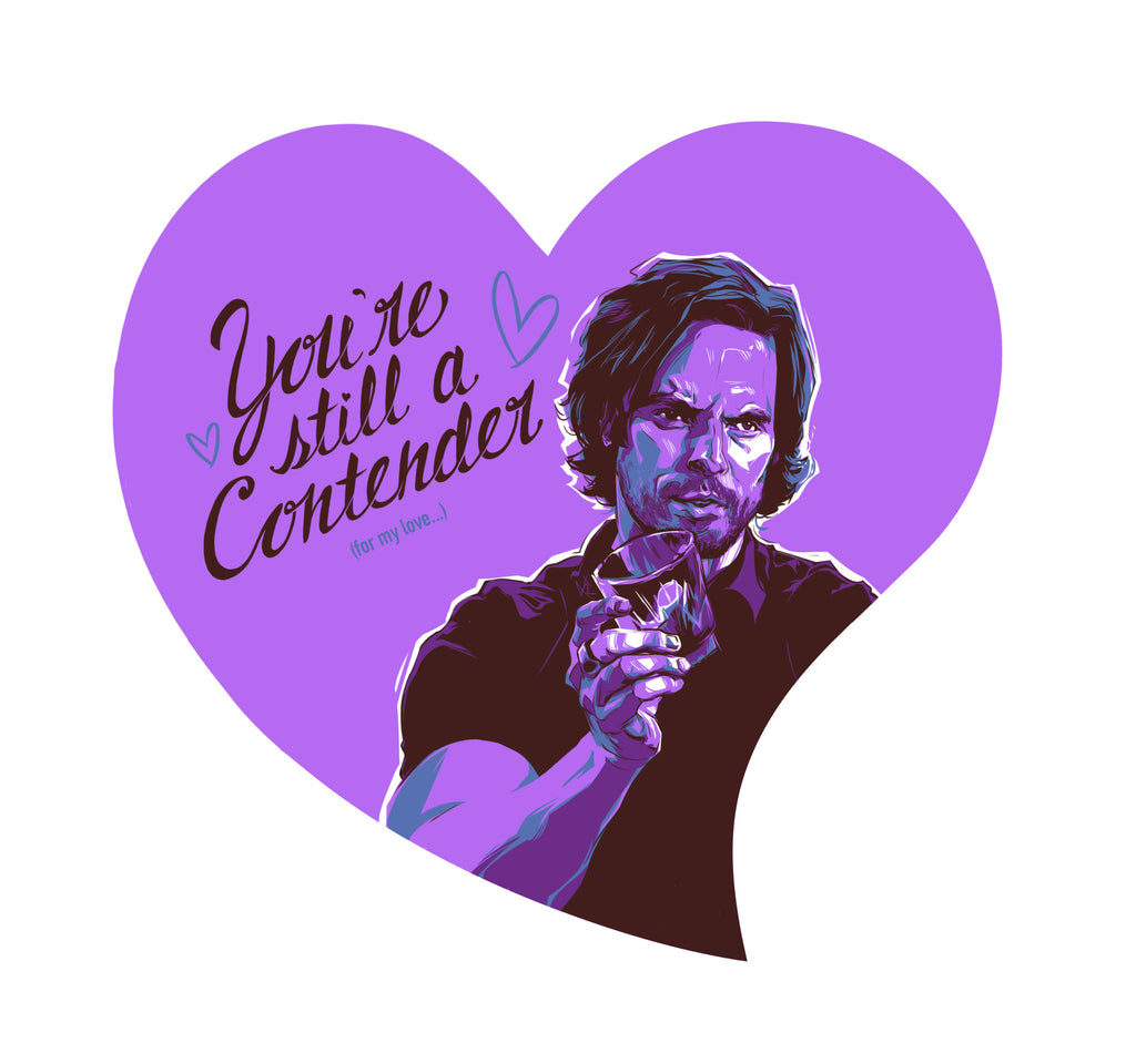 Andrew Thompson "Contender" Valentine's Day Card