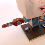 John D-C "Ash, Evil Dead II Wood Head (Plastic-Free Inaction Figure)"
