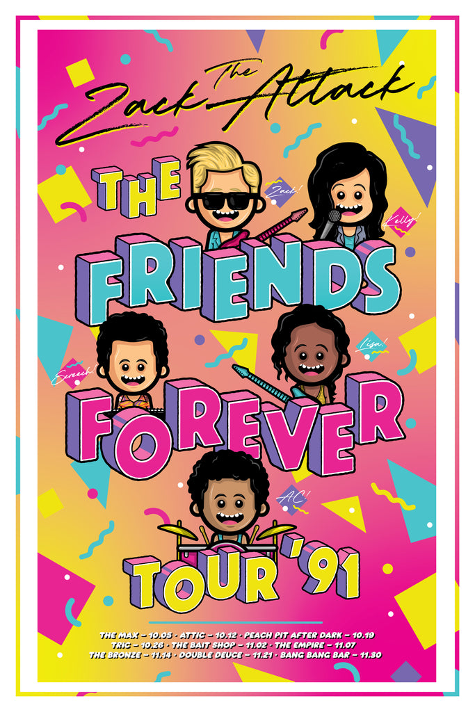 Austin Gilmore "Friends Forever Tour" Print