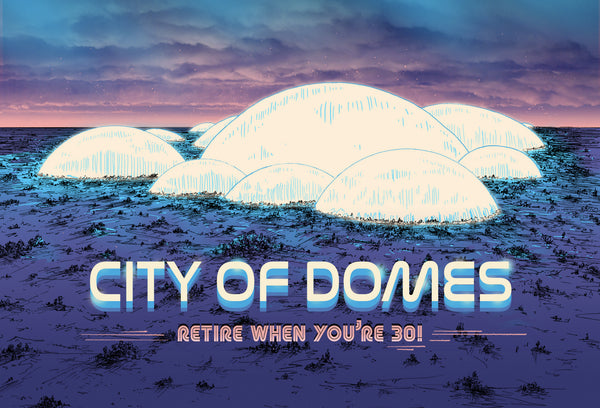 Barry Blankenship "City of Domes" Postcard Print
