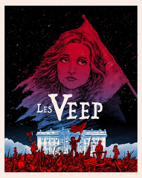 Barry Blankenship "Les Veep" Print