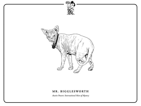 Evan Yarbrough "Mr. Bigglesworth" Print