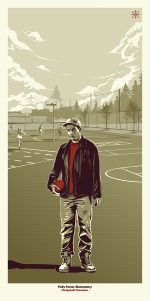 Jeff Boyes "Now you're all in big, big trouble" Print