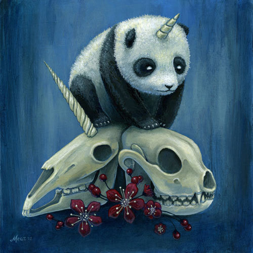 Megan Majewski "Birth of Pandacorn" Print