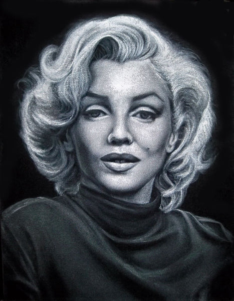 Bruce White "Marilyn" acrylic