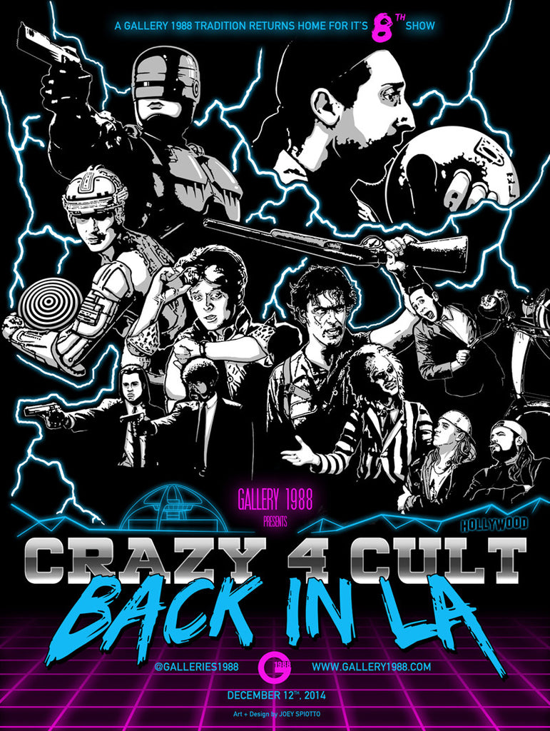 .Joey Spiotto "Crazy 4 Cult 8" Poster