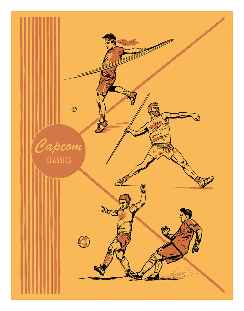 Alex Campos "Capcom Classics" Print