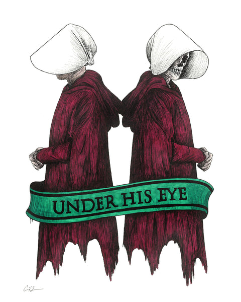 Carrie Anne Hudson "Under His Eye" Print