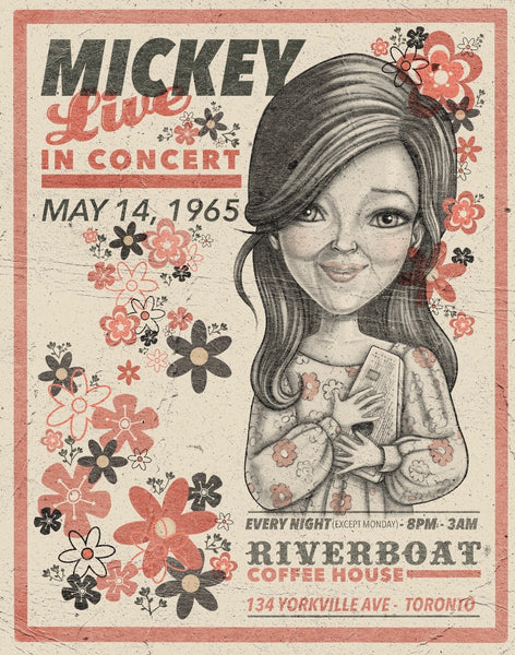 Cindy Scaife "Mickey Live!" Print