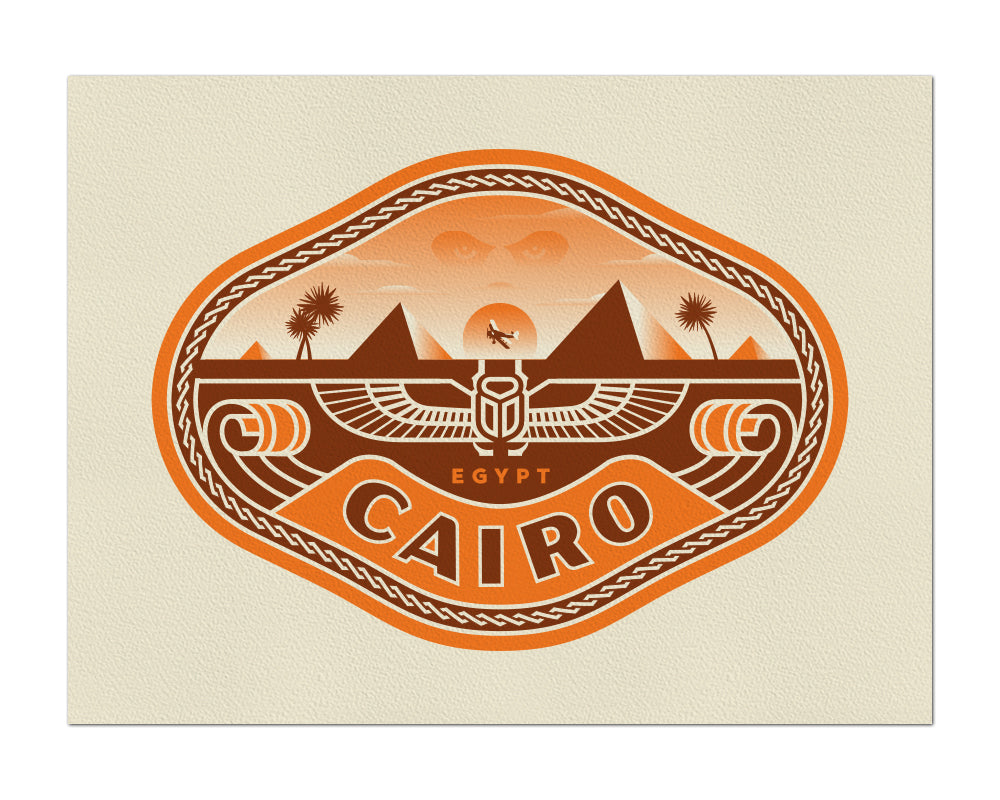 Clark Orr "Cairo" Print