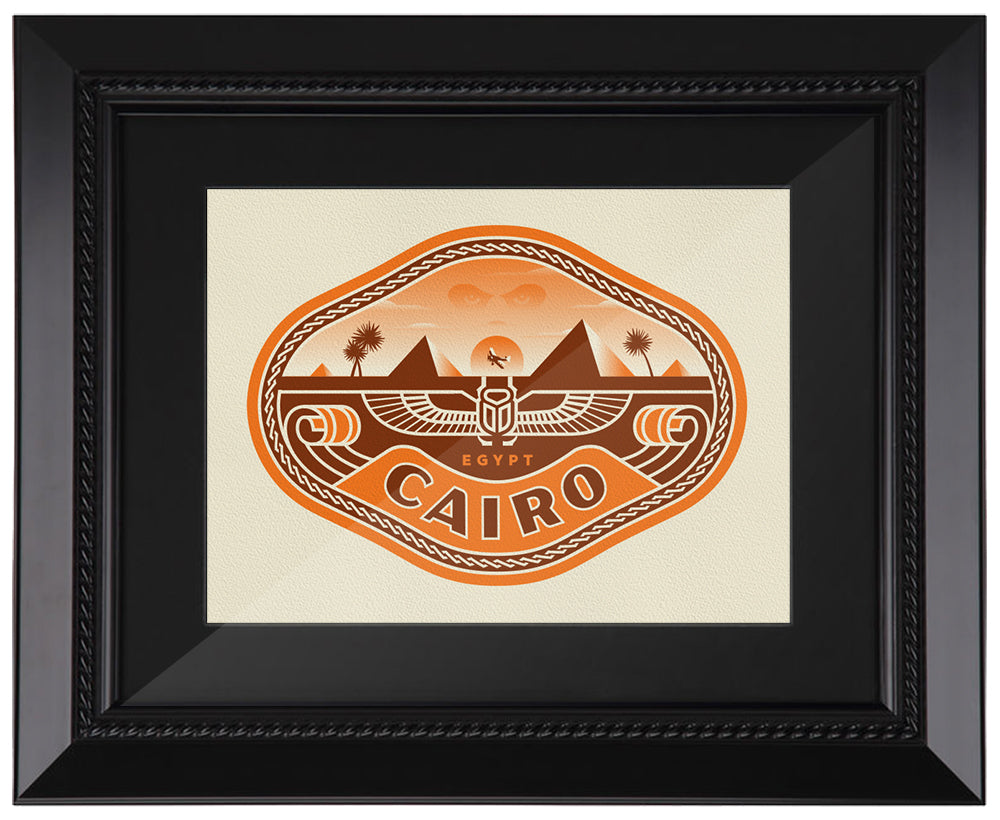Clark Orr "Cairo" Framed Print