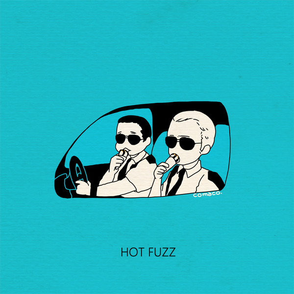 Comaco "Hot Fuzz - 1" Print