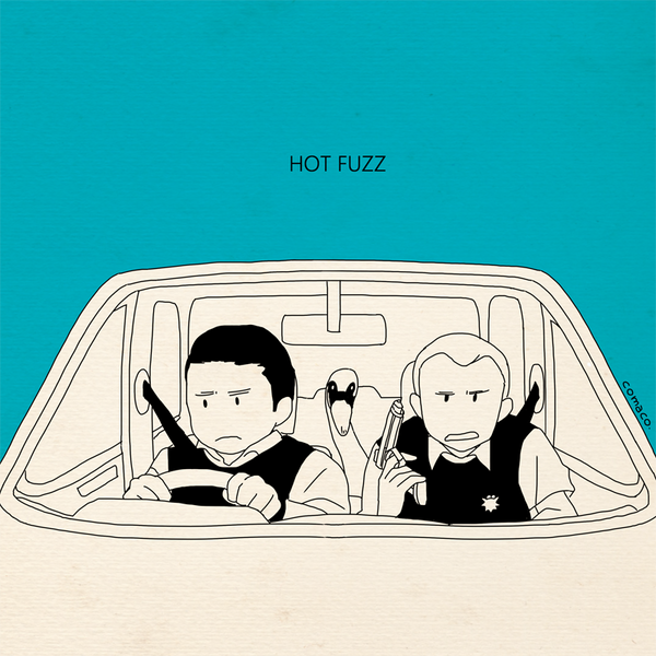 Comaco "Hot Fuzz - 2" Print