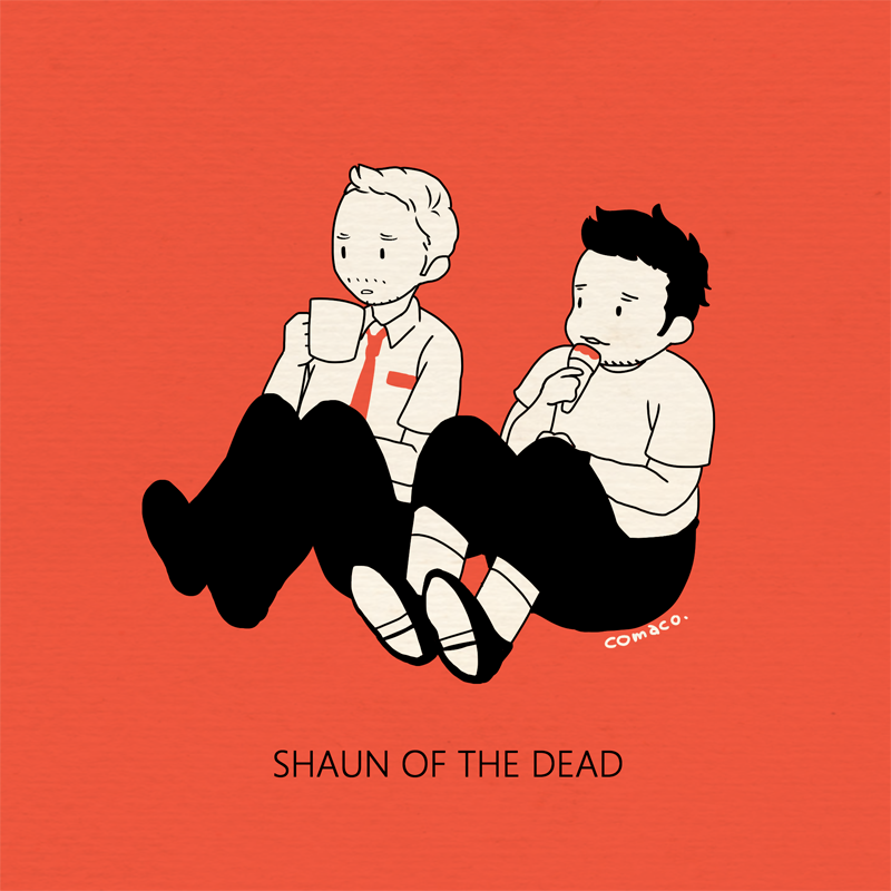 Comaco "Shaun of the Dead - 1" Print