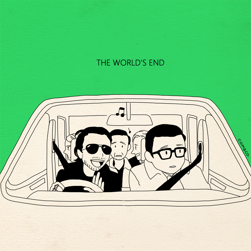 Comaco "The World's End - 2" Print