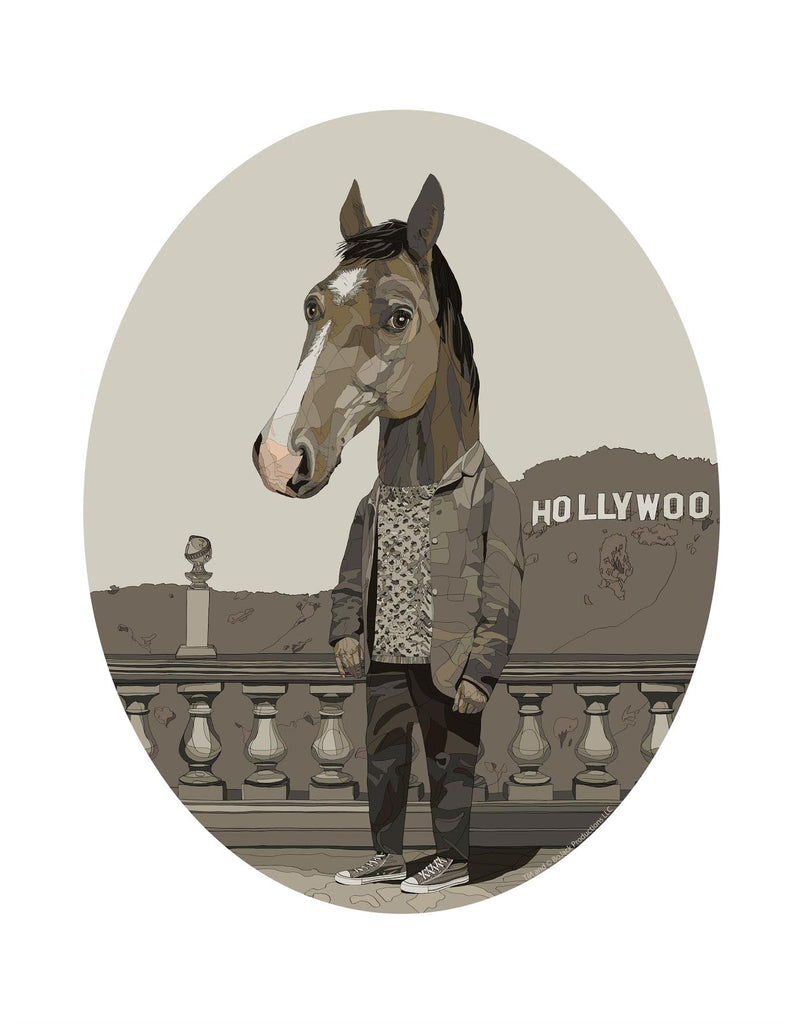 Conor Langton "Mr. Horseman" Print