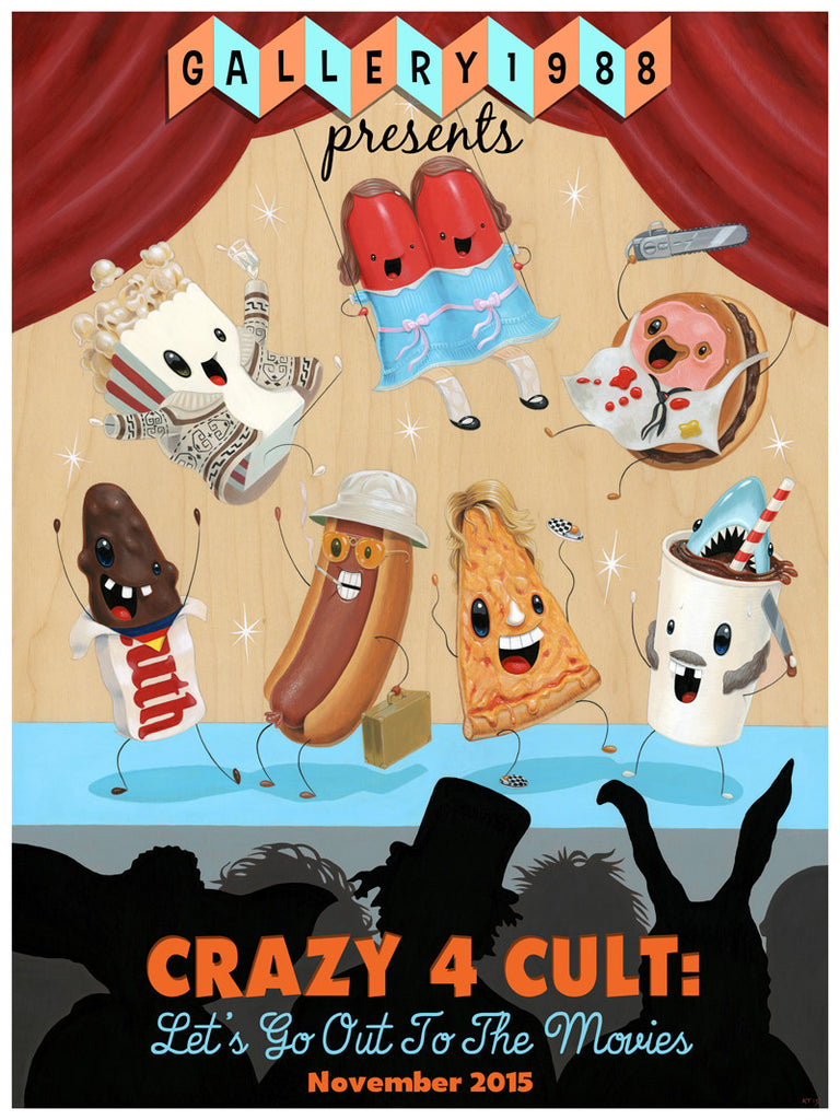 .Cuddly Rigor Mortis "Crazy 4 Cult 9" Poster