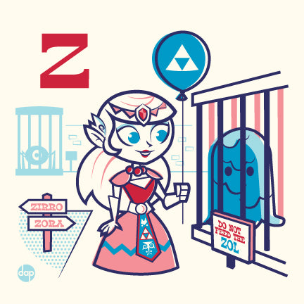 Dave Perillo "Z is for Zealous Zoos" Print