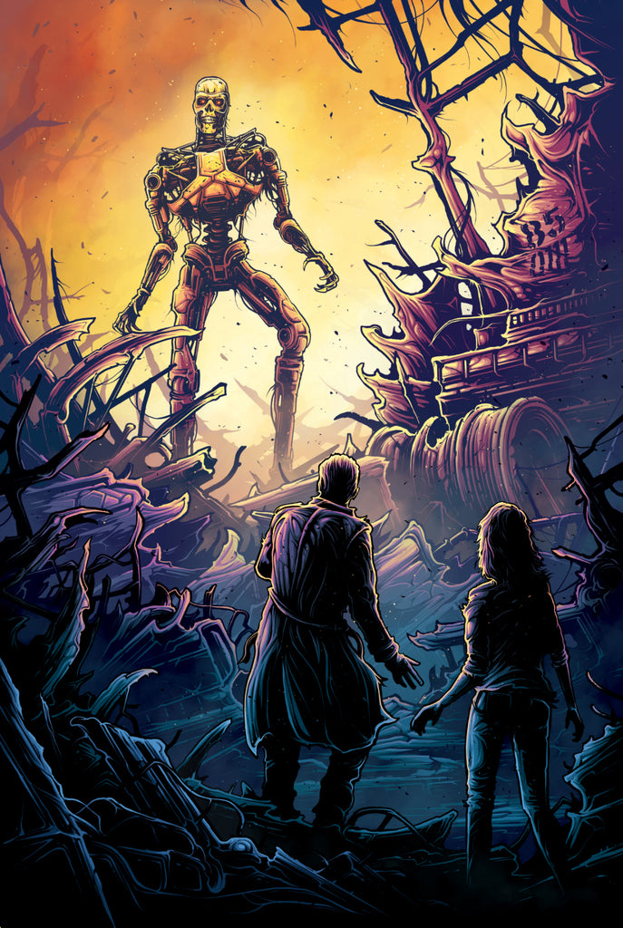 Dan Mumford "Come With Me If You Want Live" Print